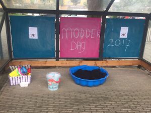 Modderdag 2017 op de peuterspeelzaal