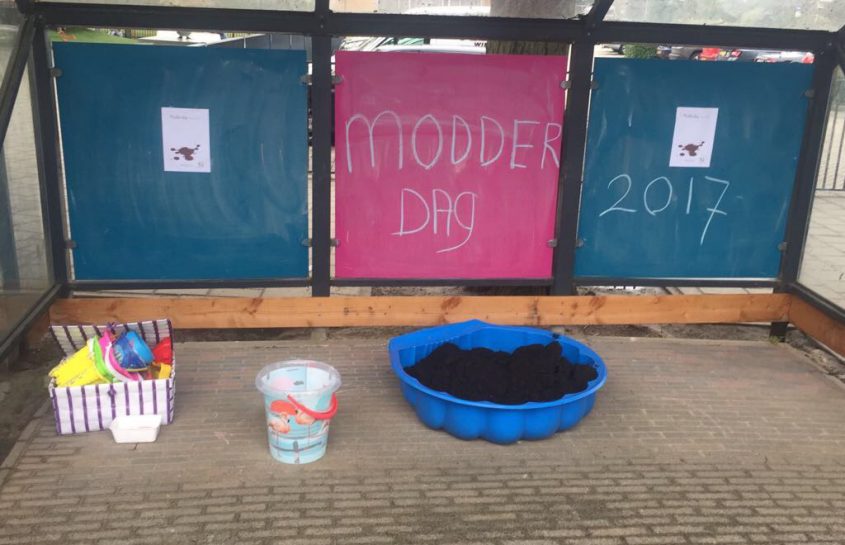 Modderdag 2017 op de peuterspeelzaal